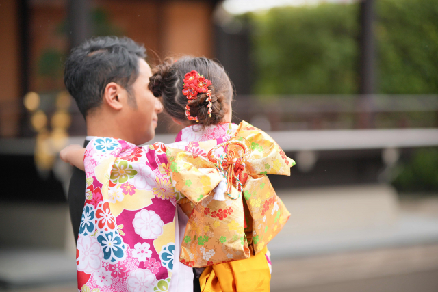 七五三のお祝に