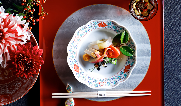 細部までこだわり抜いた日本の食の美を