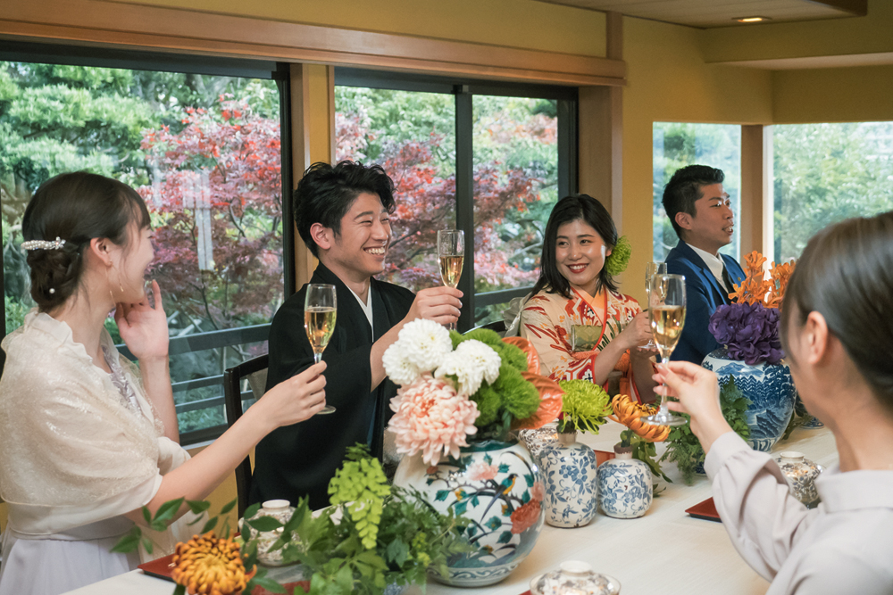 公式 東京都銀座の料亭結婚式 ウエディング つきじ治作